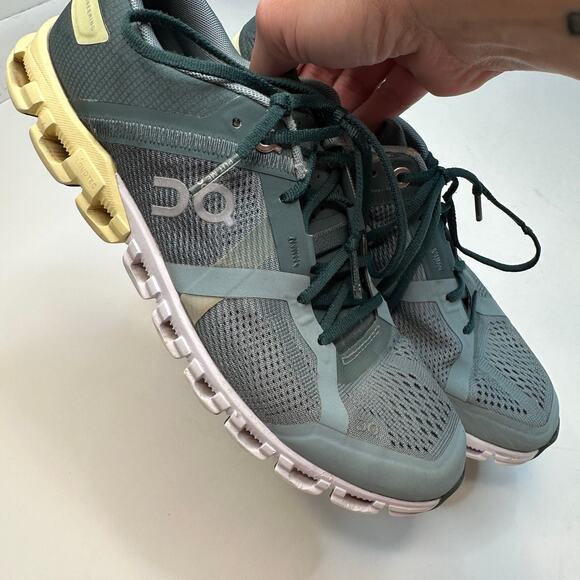 On Cloud Cloudflow Sea Limelight Sneakers - Picture 5 of 8